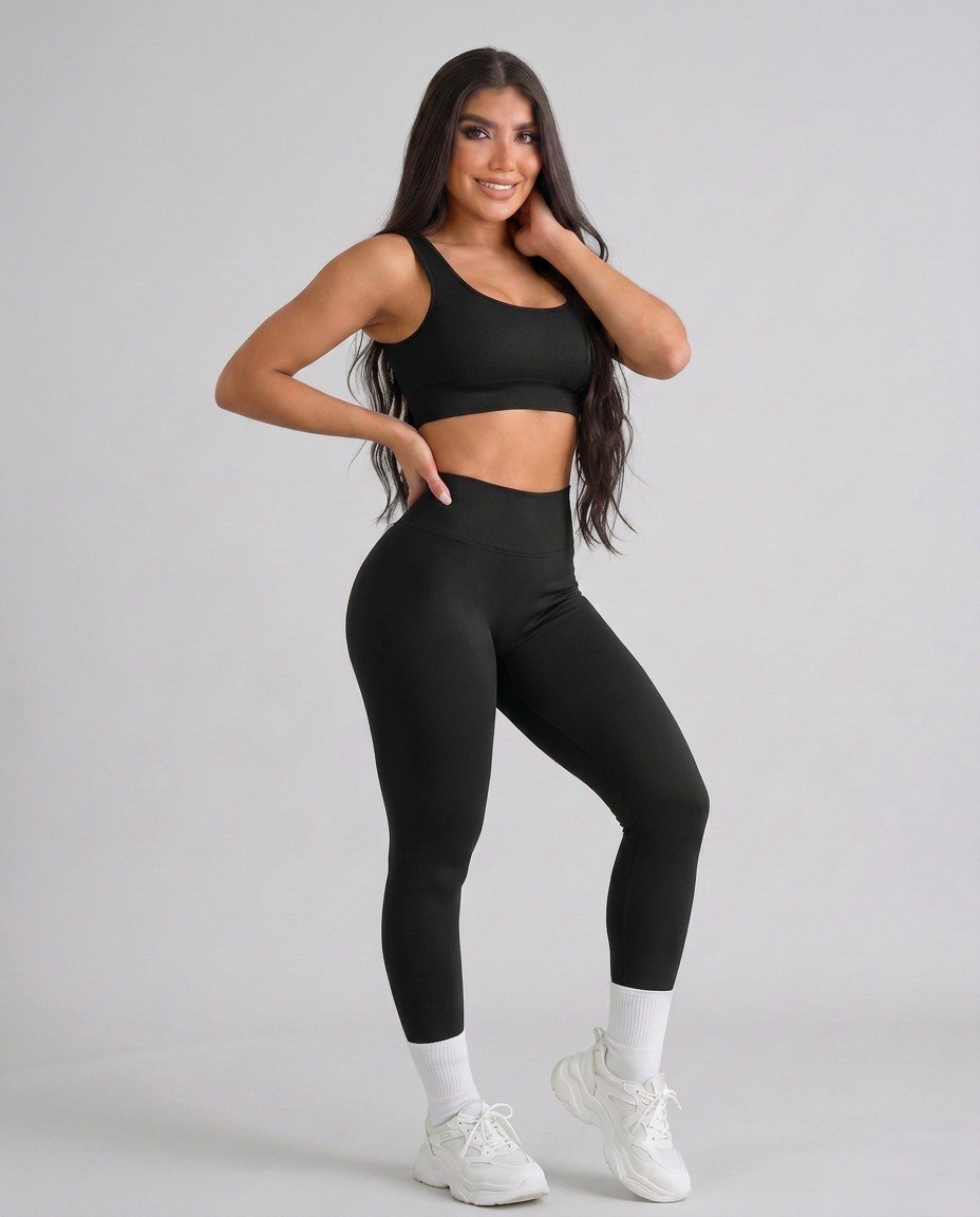 Essential Legging - Negro