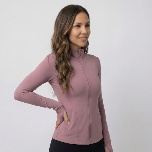 Onyx Fit Hoodie – Palo Rosa