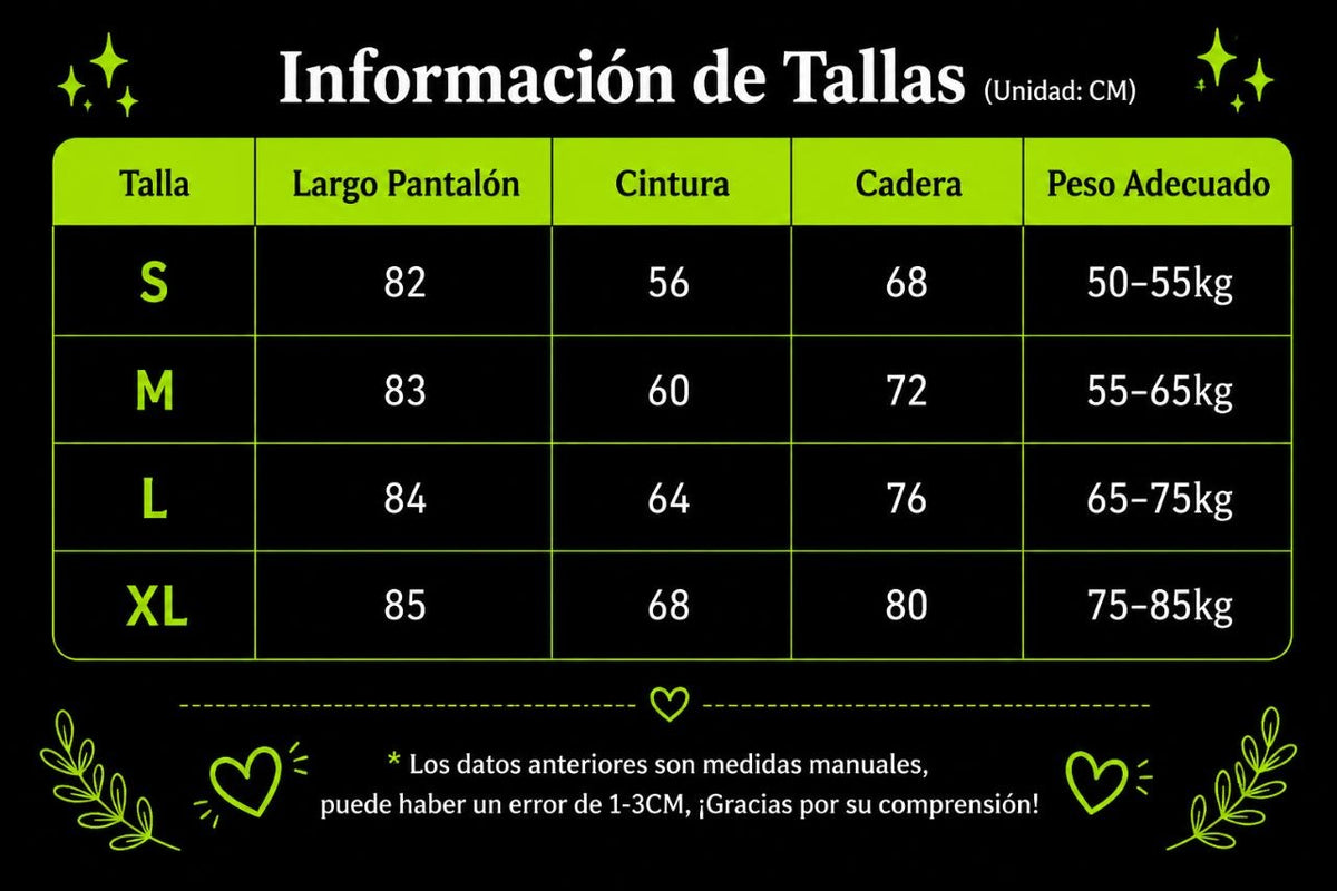 Guía de tallas Essential Legging - Azul